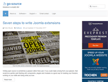 Tablet Screenshot of go-source.com
